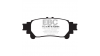 Задни спирачни накладки EBC Yellowstuff Street + Track DP41850R