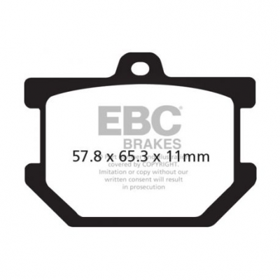 EBC Спирачни накладки Semi-Sintered FA034V