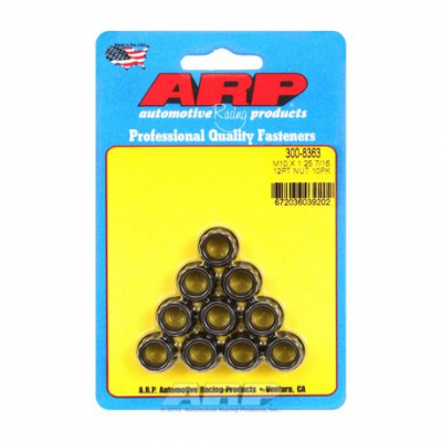 ARP M10 x 1.25 12pt комплект гайки (10бр )