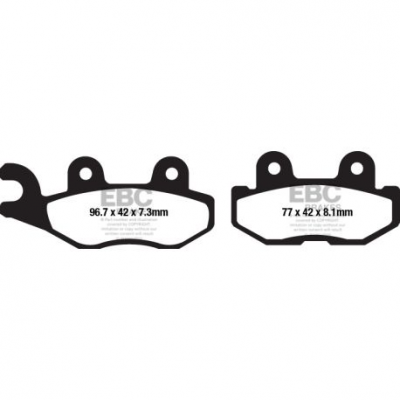 EBC Спирачни накладки FA675R
