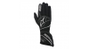 Състезателни ръкавици Alpinestars Tech 1ZX с FIA (външни шевове) сив