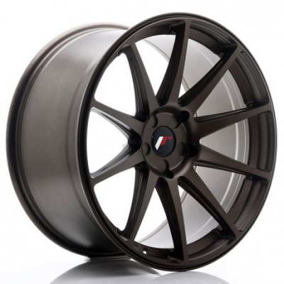 JR Wheels JR11 20x10 ET20-40 5H Blank Matt Bronze