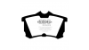 Задни спирачни накладки EBC Yellowstuff Street + Track DP41216R