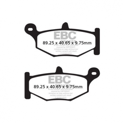 EBC Спирачни накладки FA419HH