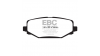 Задни спирачни накладки EBC Yellowstuff Street + Track DP41889R