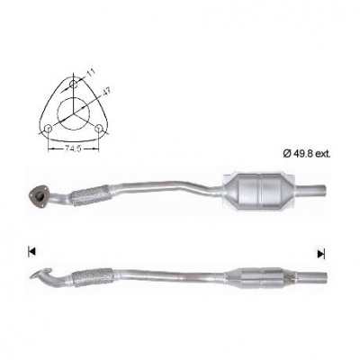 Magnaflow катализатор за OPEL