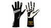 Състезателни ръкавици RRS Grip 3 с FIA (вътрешни шевове) черен