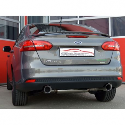 Дуплексна Спортна изпускателна система заглушител Ford Focus III saloon - ECE одобрено (921202BLD-X)