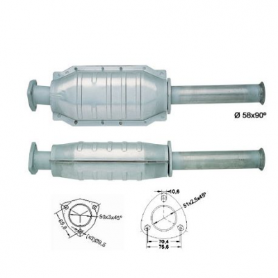 Magnaflow катализатор за FIAT LANCIA