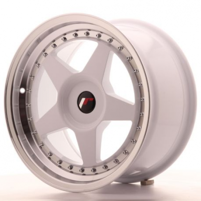 Japan Racing JR6 17x9 ET20-35 Blank White