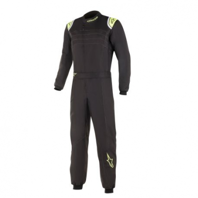 FIA Race suit ALPINESTARS KMX-9 V2 child's Black/Yellow