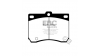 Предни спирачни накладки EBC Yellowstuff Street + Track DP4824R
