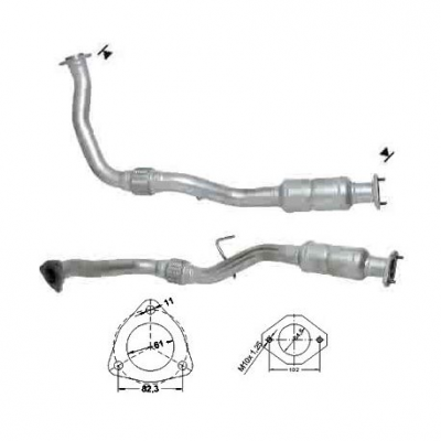 Magnaflow катализатор за OPEL