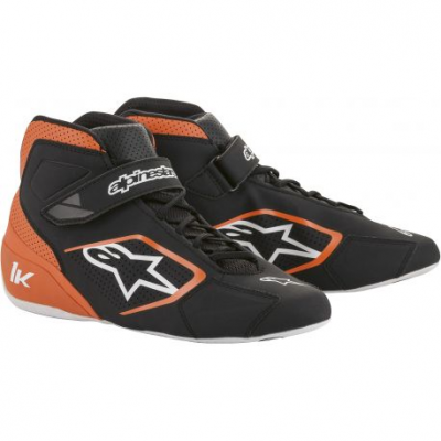 Състезателни обувки ALPINESTARS Tech-1 K - Черно/Оранжево
