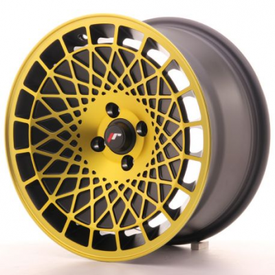 Japan Racing JR14 16x8 ET20 5x100 BlackGoldFinish