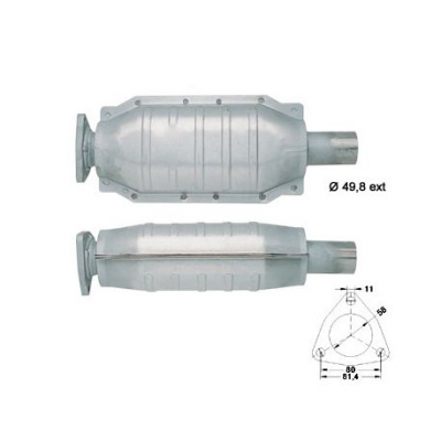 Magnaflow катализатор за FIAT LANCIA