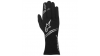 Alpinestars Gloves Tech-1 Start with FIA Approval - Black / White