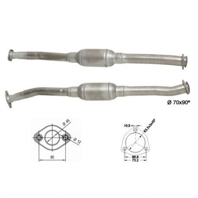 Magnaflow катализатор за CITROËN FIAT PEUGEOT Magnaflow катализатор за CITROËN FIAT PEUGEOT