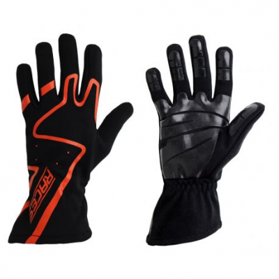 Състезателни ръкавици - RACES Premium Silicone оранжев