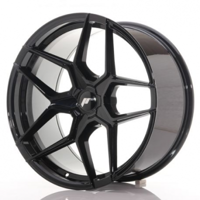 Japan Racing JR34 20x10 ET20-40 5H Blank Glossy Black