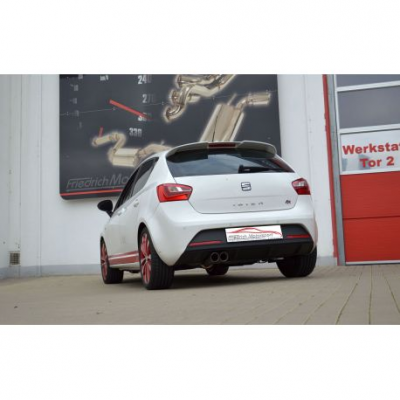 Спортна изпускателна система заглушител Seat Ibiza 6J Facelift / 6P - ECE одобрено (972744TF-X)