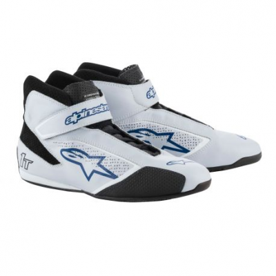Races Shoes ALPINESTARS FIA Tech 1 T - Silver/White