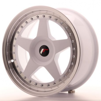 Japan Racing JR6 17x8 ET20-35 Blank White