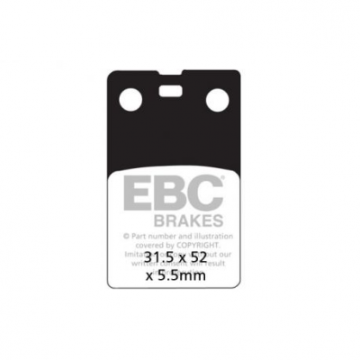 EBC Спирачни накладки FA099R