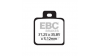 EBC Спирачни накладки Sintered FA282R