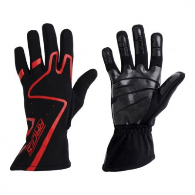 Състезателни ръкавици - RACES Premium Silicone червен