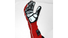 Състезателни ръкавици RRS Virage FIA (външни шевове) червен