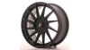 Japan Racing JR22 17x7 ET35-40 Blank Matt Black