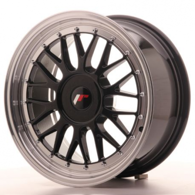 Japan Racing JR23 17x8 ET20-45 Blank Glossy Black