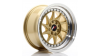 JR Wheels JR26 15x8 ET25 4x100/108 Gold w/Machined Lip