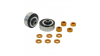 Control arm - lower inner rear bushing (anti-lift/caster correction) MOTORSPORT for SUBARU