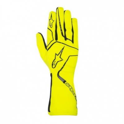 Alpinestars Tech 1 K RACE Gloves without FIA Approval - Yellow