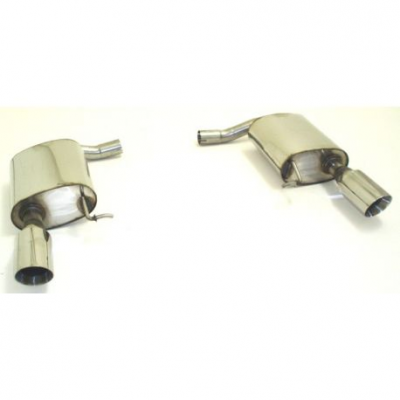 Дуплексна Спортна изпускателна система заглушител VW Passat 3C B6 R36 - ECE одобрено (971416RD-X)