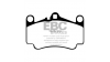Предни спирачни накладки EBC Yellowstuff Street + Track DP41515R
