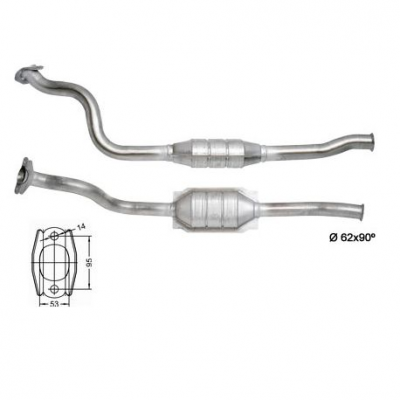 Magnaflow катализатор за CITROËN FIAT PEUGEOT