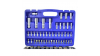 1/2 and 1/4 Socket Set with Ratchets, Adapters and Extensions, 94 pcs
