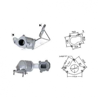 Magnaflow катализатор за NISSAN OPEL RENAULT