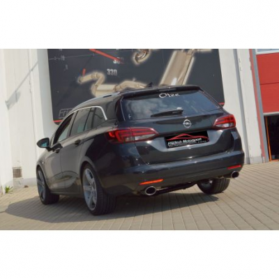 76мм Спортна Дуплексна изпускателна система Opel Astra K Спортна s Tourer - ECE одобрено (971186ATD-X3-X)