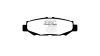 Задни спирачни накладки EBC Redstuff Ceramic DP3848C