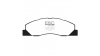 Предни спирачни накладки EBC Yellowstuff Street + Track DP41847R