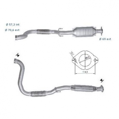 Magnaflow катализатор за CHRYSLER JEEP