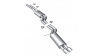 Cat Back Magnaflow ауспух BMW 535i 3.0L 2008-2009