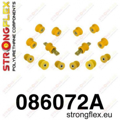 Тампон на задна надлъжна долна щанга Strongflex комплект no заден носач mount Strongflex (081105B) SPORT