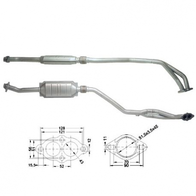 Magnaflow катализатор за BMW