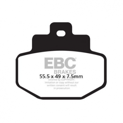 EBC Спирачни накладки Organic SFA321