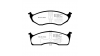 Предни спирачни накладки EBC Greenstuff 2000 Sport DP21623